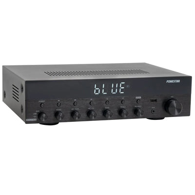AS-6060 Amplificatore Stereo 60W+60W Bluetooth MP3 USB e Radio FM