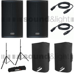X - Lite 115A + Cover + Stativi + 2 Cavi XLR 5mt